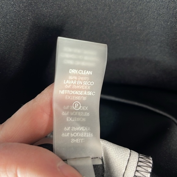 Calvin Klein NWT Sleeveless Ponte ColorBlock Sheath Dress Black White Animal 8 - Picture 10 of 12